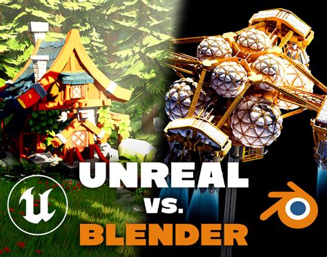 Blender Vs Unreal Engine 3dmodels Blog