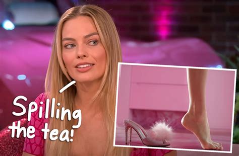 Margot Robbie Reveals How She Filmed That Iconic Barbie High Heeled