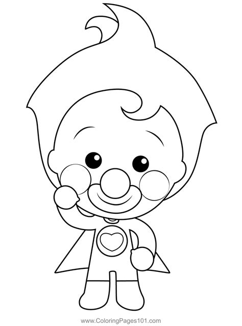 Arafa Is Amazed Plim Plim Coloring Page Printable Coloring Pages