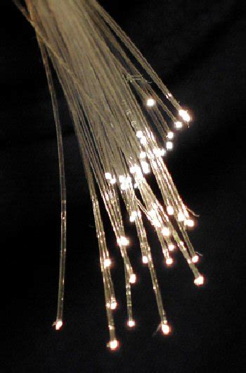 Light can be sent through the fiber almost without any loss of energy even if it is bent or coiled. Optical fiber - Wikipedia