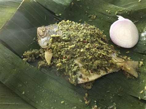 Its light, and perfect for summer season. Banana leaf wrapped steamed fish making a comeback in ...