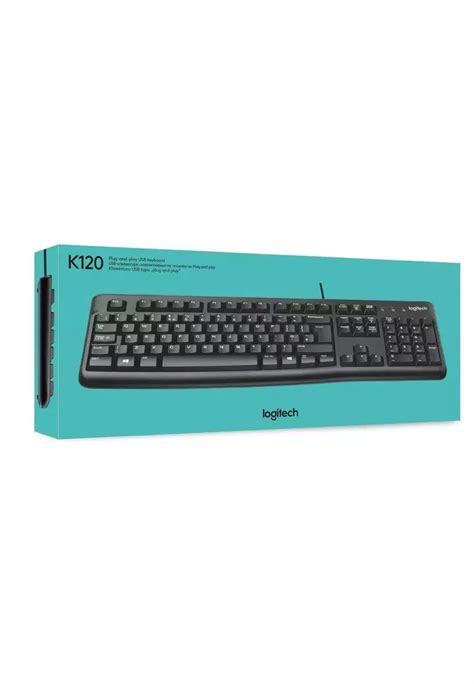 Buy Blackbox Logitech K120 Wired Keyboard With Quiet Typing Comfortable