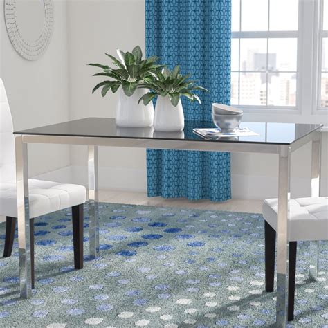 Because the residence is the needs of for anyone. Wade Logan Allston Rectangle Dining Table & Reviews | Wayfair