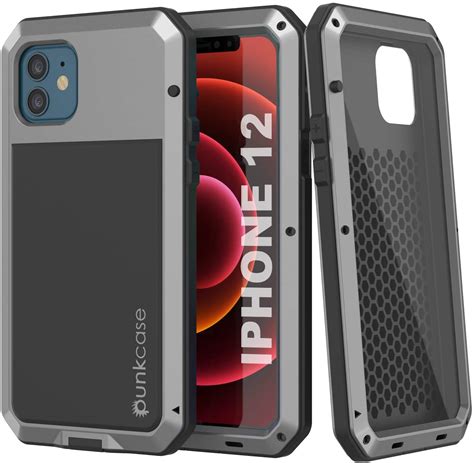 Iphone 12 Metal Case Heavy Duty Military Grade Armor Cover Shock Pro