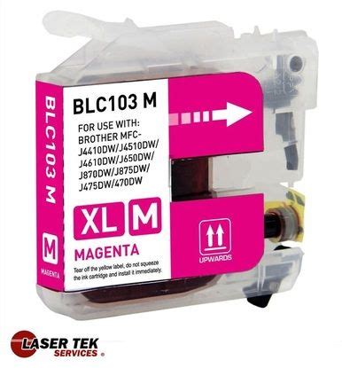 Full driver & software package we recommend this download to get the most functionality out of your brother machine. Compatible Ink Cartridge for Brother LC103M MFC-J6920DW ...