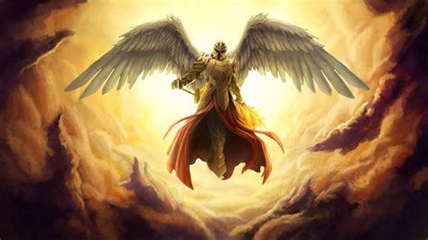 Thrones Angel Dispense Gods Judgement Lower Angels Must Have Their
