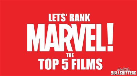 Lets Rank Every Marvel Movie Day 5 5 1 Youtube
