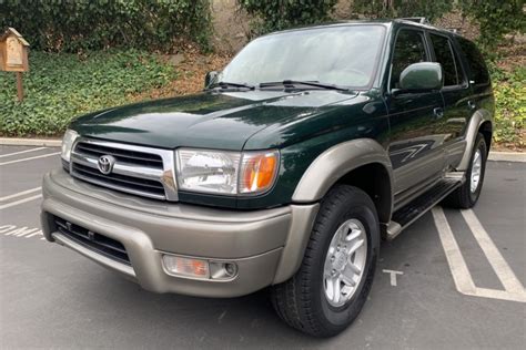 No Reserve 2000 Toyota 4runner Limited For Sale On Bat Auctions Sold