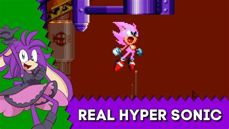 Hyper Sonic Wip Sonic Mania Plus Mods Youtube