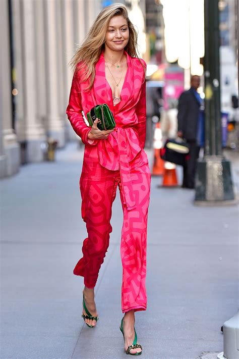 Our Favourite A List Looks So Far This Week Gigi Hadid Street Style Celebrity Street Style