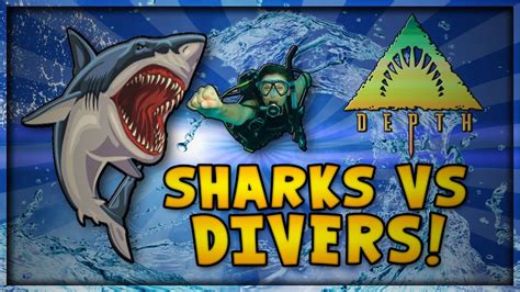 Sharks Vs Divers Depth Is An Amazingly Fun Multiplayer Game Youtube