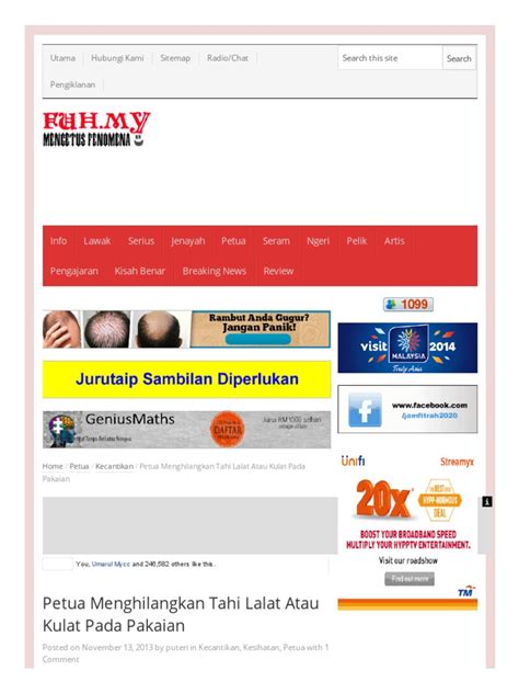 Minyak daun teh ini memiliki kandungan antibakteri yang ada dipercaya efektif menghilangkan secara perlahan. Petua Menghilangkan Tahi Lalat Atau Kulat Pada Pakaian .....
