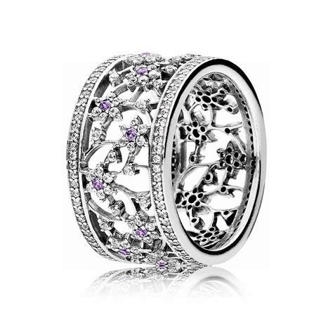 As hesiod related it, each god cooperated by giving her unique gifts. Pandora Forget Me Not Ring, Purple & Clear CZ 190991ACZ ...