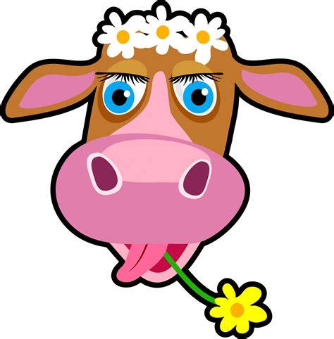 Cartoon Cow Clipart Free Stock Photo Public Domain Pictures