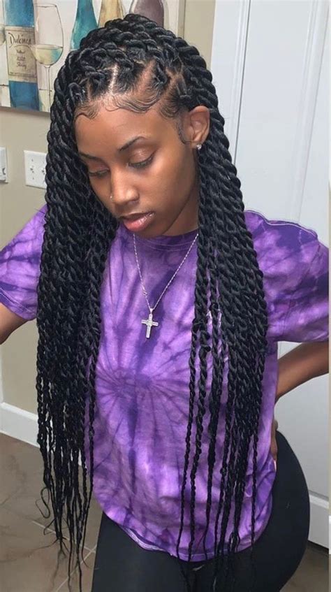 11 Imitable Summer Hairstyles For Black Girls That They Will Love In 2020 Havana Twist Braids