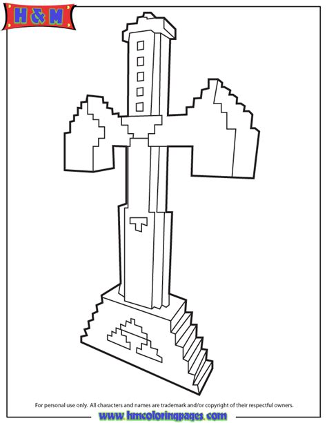 Minecraft Weapons Coloring Pages Coloring Pages