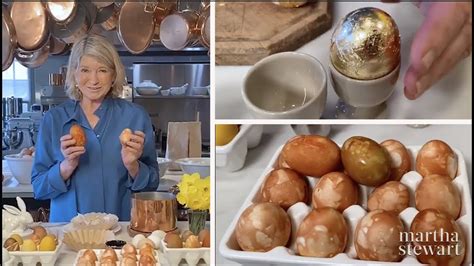 Martha Stewart Makes Naturally Dyed Easter Eggs