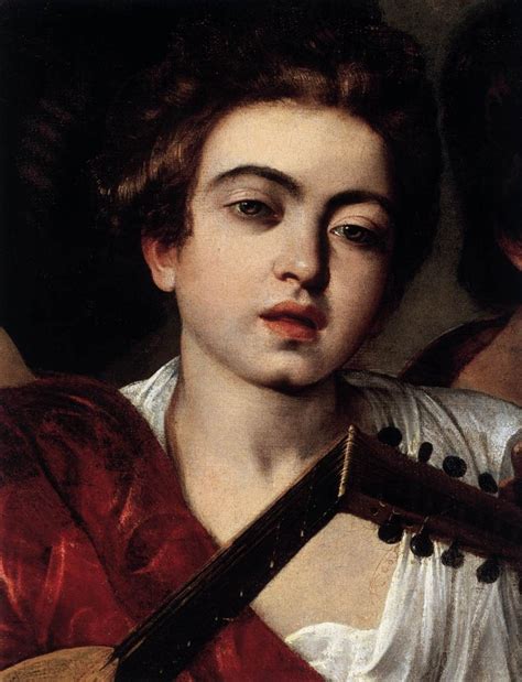 Caravaggio Italian Baroque Era The Musicians Detail