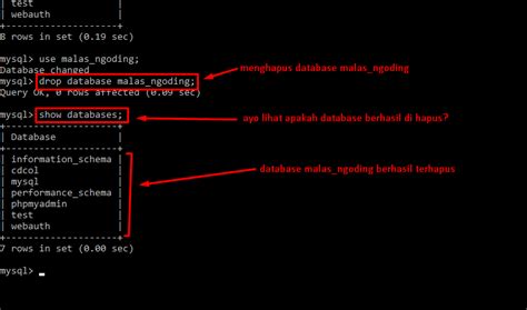 Tutorial Membuat Database Mysql Dan Xampp Di Cmd Belajar Code Cmd Hot