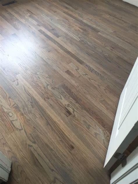 Northern red oak wood flooring has been a popular choice for generations. Red Oak Floors With Classic Grey and Weathered Oak Stain ...