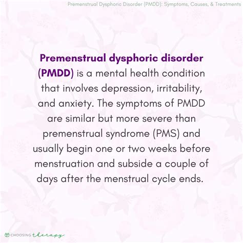 premenstrual dysphoric disorder pmdd