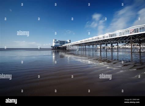 The Grand Pier Weston Super Mare Somerset Uk Stock Photo Alamy