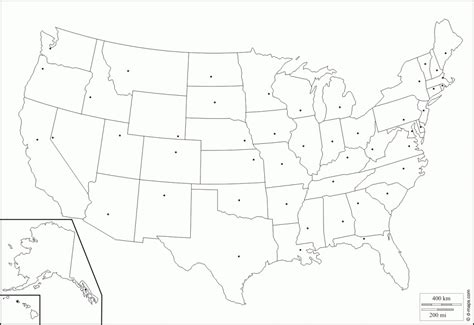 The best wilderness & natural retreats in the usa; Printable Usa Map With States And Cities | Printable US Maps