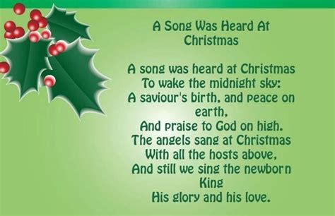 Free Short Christmas Poems 2018 For Church Program