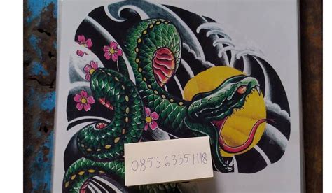 Cinderamata gantungan kunci motif batik dayak hasil karya nurul emma kalsum dari smk 1 tanjung selor, kalimantan utara. Gambar Tato Yakuza Keren