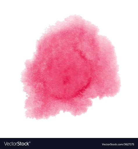 Pink Watercolor Spot Royalty Free Vector Image