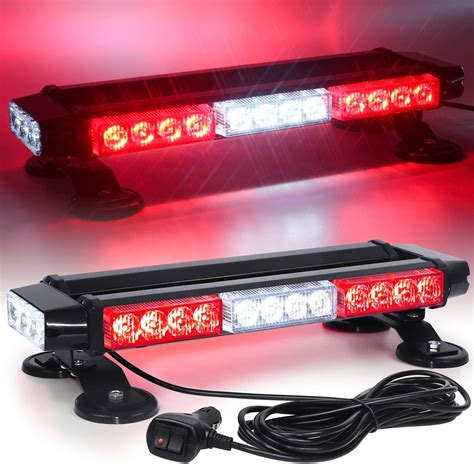 Linkitom Led Strobe Flashing Light Bar Double Side 30 Led