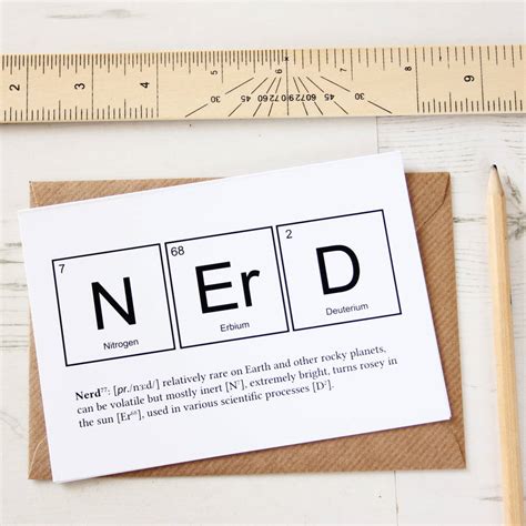 Check spelling or type a new query. Nerd Or Genius Funny Periodic Table Cards By Newton And The Apple | notonthehighstreet.com