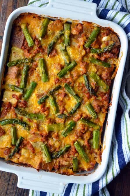 Just A Taste Overnight Egg And Breakfast Sausage Strata