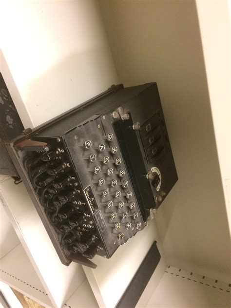 Found An Enigma Cypher Machine In The Storage Of Svalbard Museum R
