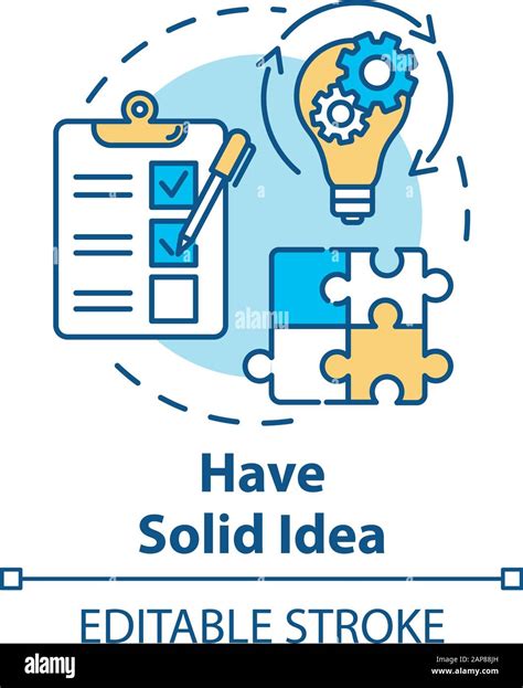 Have Solid Idea Concept Icon Planning And Management Direct Movement