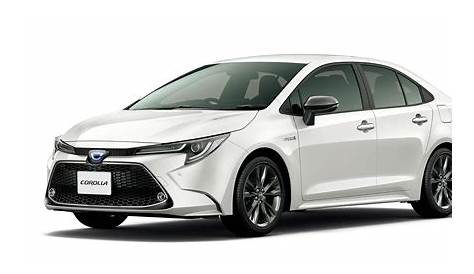 2023 Toyota Corolla updated in Japan – more powerful hybrid system; 1