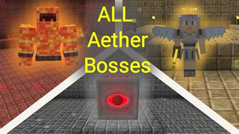 Minecraft Aether Mod All Bosses Youtube