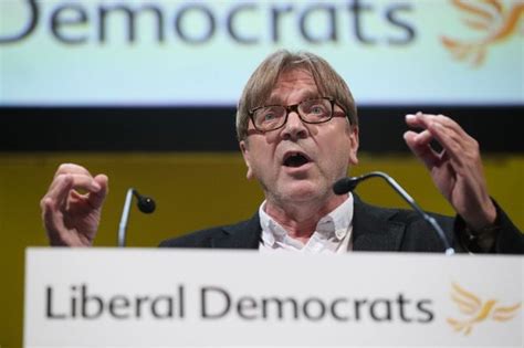 Brexit News Guy Verhofstadt Mocked By Brexiteers After Admitting Major