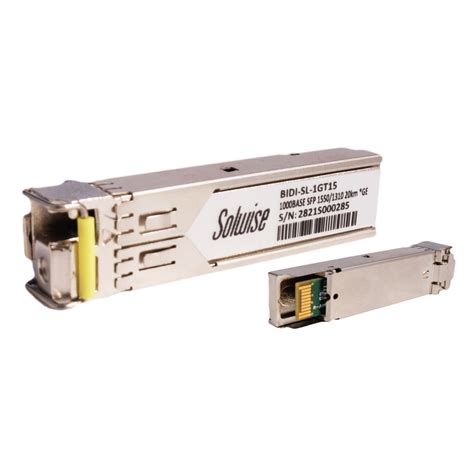 Solwise Fibre Fiber Transceivers 1gbps Sm Bidi Sfp Module Lc Fb