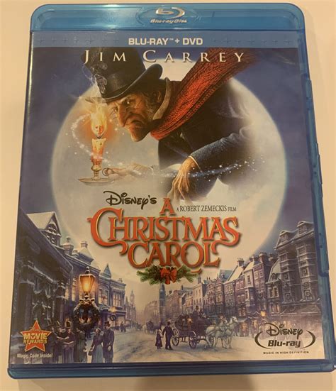 Disneys A Christmas Carol Two Disc Blu Raydvd Combo Jim Carrey