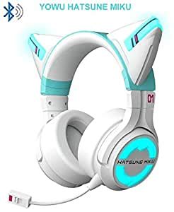 Shop with confidence on ebay! Amazon.com: LED Special with Hatsune Miku Cat Ear Headphones Unisex 4 Types Flash Mode Wireless ...