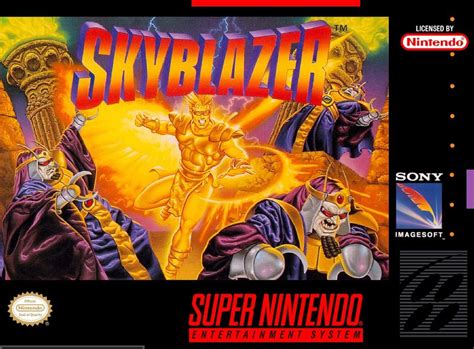 Skyblazer 1993 Snes Release Dates Mobygames