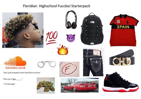 Floridian Highschool Fuccboi Starterpack Rstarterpacks Starter