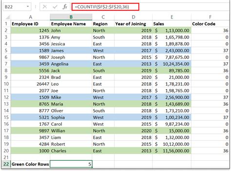 How To Count Colored Cells In Excel Complete Guide Eduolio