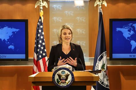 State Department Spokesperson Heather Nauert May Be The Next Un