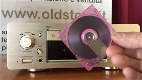 Bose Mdw 1 Lettore Minidisc Usato Vintage In Vendita Youtube