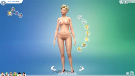 Sims Wild Guy S Female Body Details Page