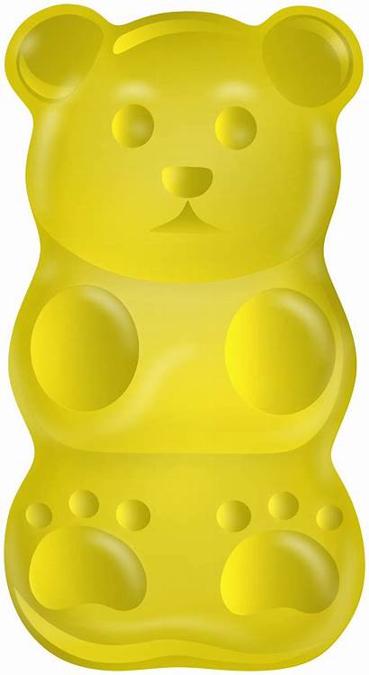 Gummy Bear Clipart Yellow Transparent Yopriceville