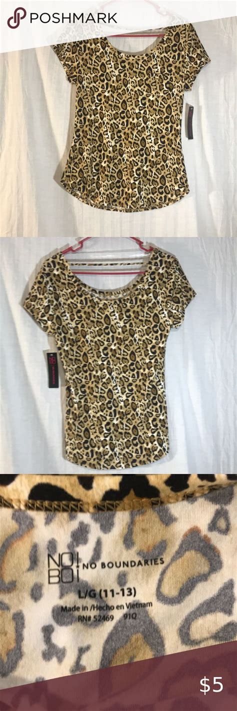 Super Soft Girls Large Cheetah Print Shirt In 2020 Cheetah Print