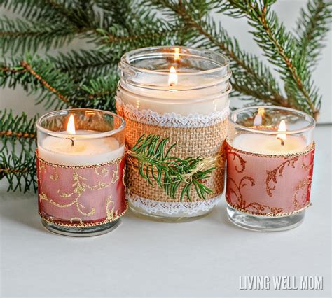 11 Cool And Creative Diy Christmas Candles Shelterness